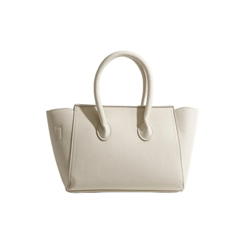 NOMK PU Kelly Bag, Combo Bag, Shoulder Bag, Crossbody Bag, Handbag Regular Women's White-5