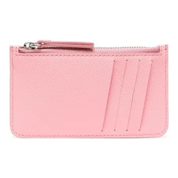 Maison Margiela Calfskin Wallet Women's Bubble Gum Pink