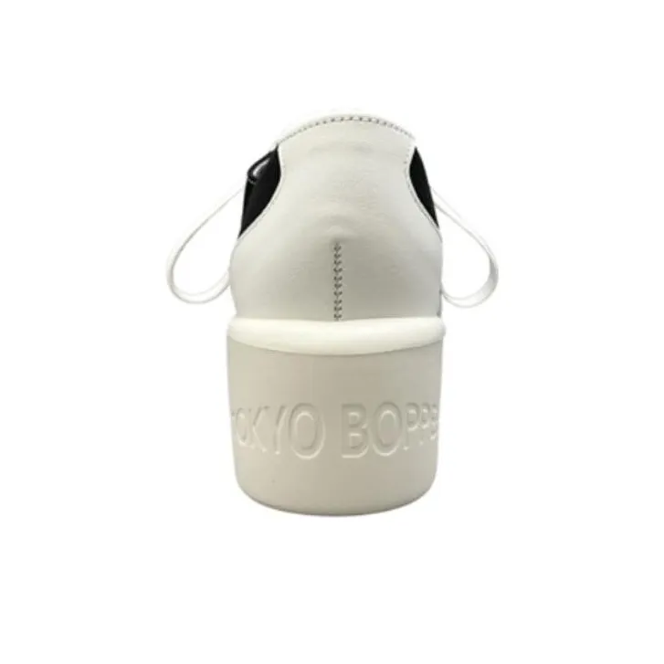 Tokyo Bopper Low-Top Skateboard Shoes Women's White Black-3