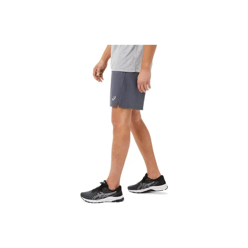 Asics 7In 2 In 1 Short Casual Shorts Men Carrier Gray-2