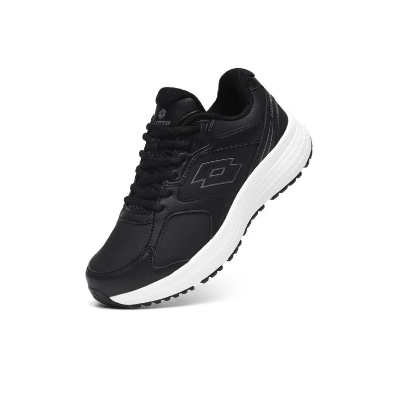 LOTTO Low Top Running Shoes Men's Black-3