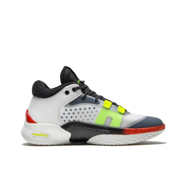 Skechers Skx Resagrip White Black Orange-1
