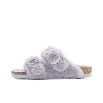 Birkenstock Arizona Big Buckle Slide Slippers Women's Purple Narrow Fit