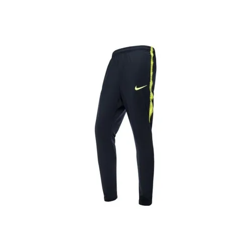 Nike Knitted Sweatpants Men Marine Blue/Neon Blue