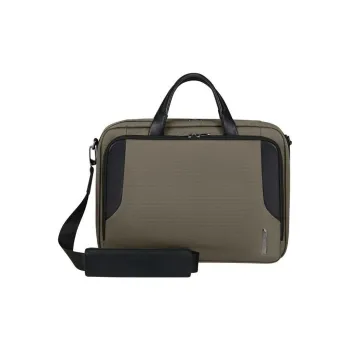 SAMSONITE Polyester Laptop Bag Briefcase Handbag Men's Green