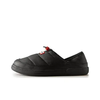 HUNTER Wrap-toe Slippers Women's Black