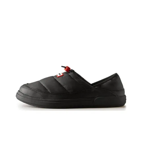 HUNTER Wrap toe Slippers Women's Black