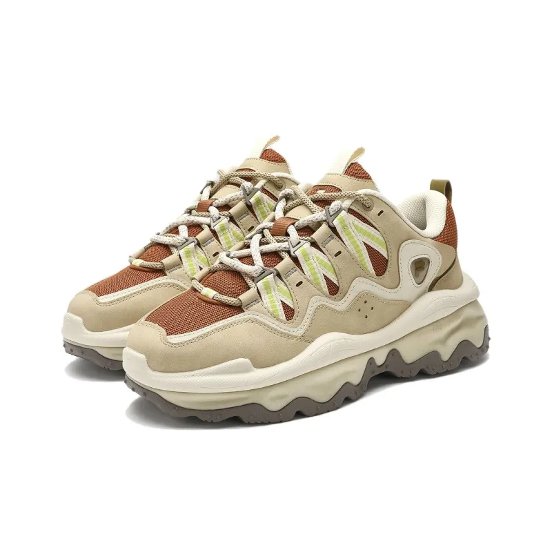 FILA FUSION QD96 Athletic Shoes 'Khaki Brown'-2