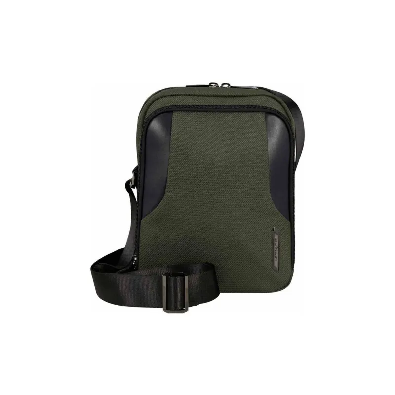 SAMSONITE Recycled Polyester Camera Bag, Shoulder Bag, Crossbody Bag Men's Green-0