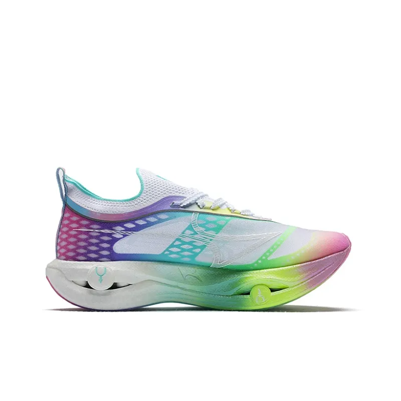 HEALTH Running Shoes Unisex Low Top Rainbow-1