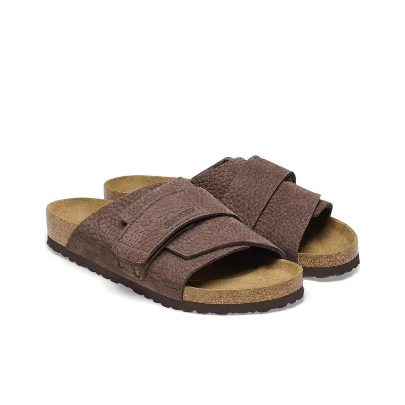 Birkenstock Kyoto Slip Resistant Slide Slippers Men's Brown Regular-2