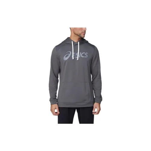 Asics Sweatshirt Men Graphite Gray