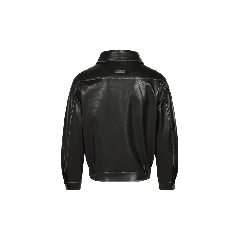 MADE EXTREME Leather Jacket Unisex-4