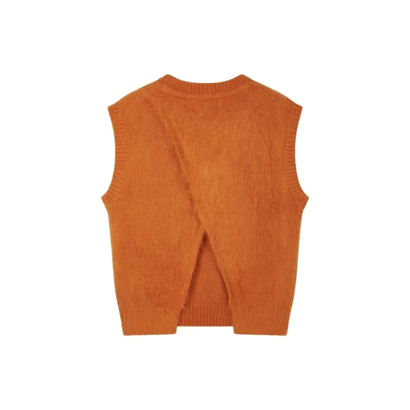 Teenie Weenie Sweaters Women's Orange-1