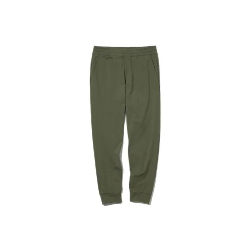 UNIQLO Knitted Sweatpants Unisex Field Green