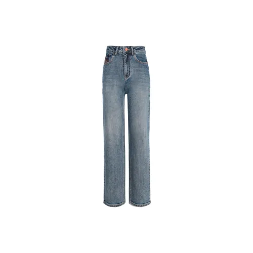 BASIC HOUSE Jeans Women's Denim Blue