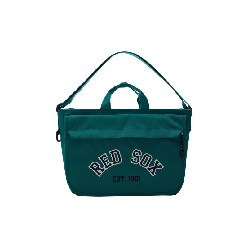 MLB Polyester Tote Bag Shopping Bag Portable Crossbody Bag Shoulder Bag Regular Women's Green-4