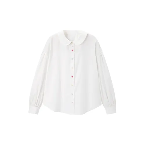 LEDIN Shirts Women's White In Stock