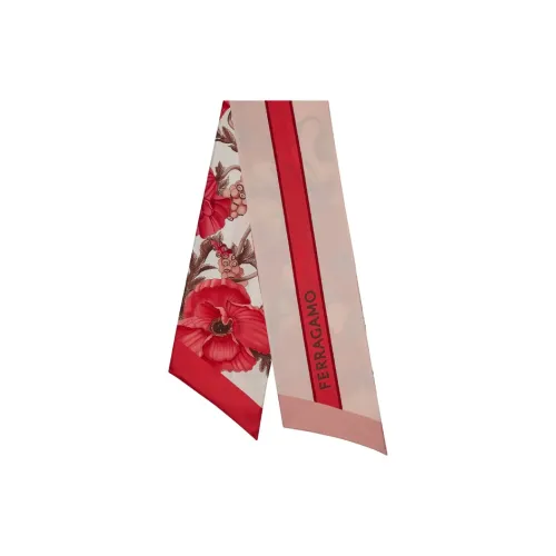 Ferragamo Floral-print Silk Scarf