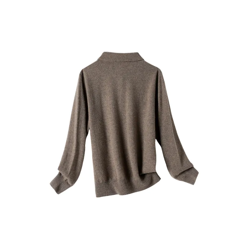 H YXIANG Cashmere Sweaters Women's-3