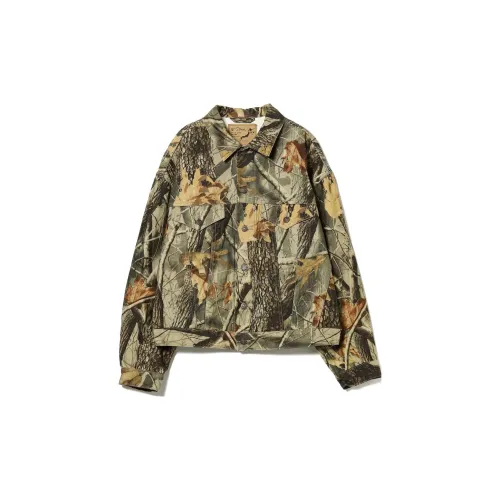 Orslow X Beams Jackets Men Real Tree Camouflage