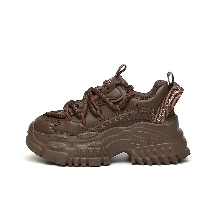 Jin Baichuan Lightweight Height Increasing Low-Top Chunky Sneakers 5cm Women's-5