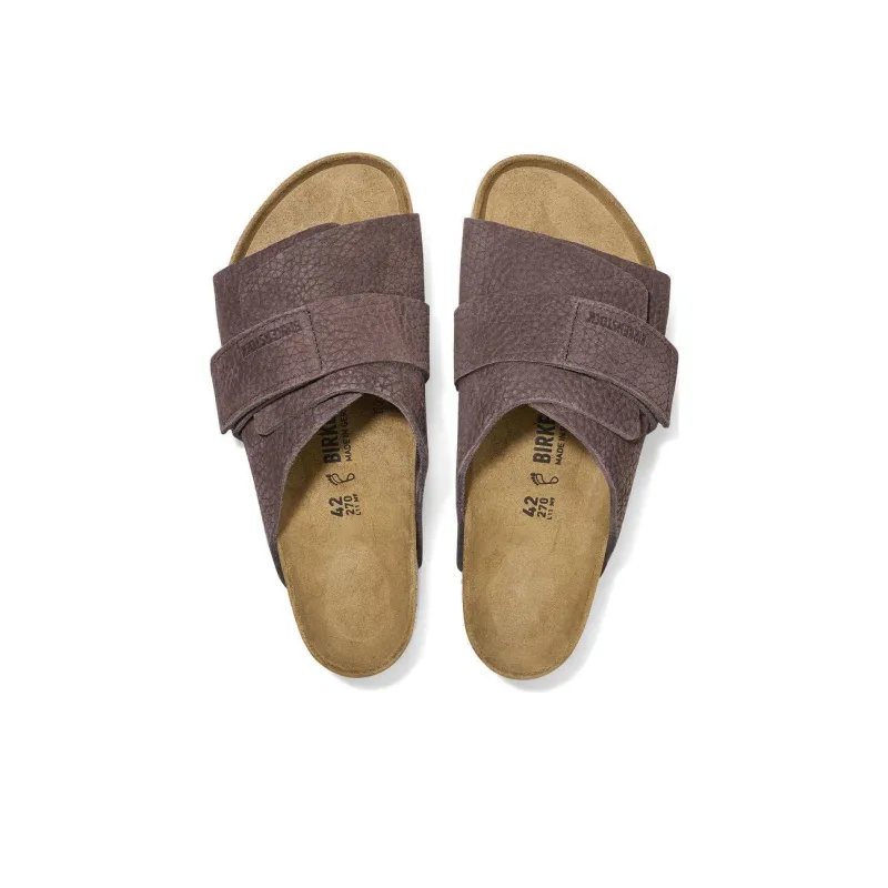Birkenstock Kyoto Slip Resistant Slide Slippers Men's Brown Regular-3