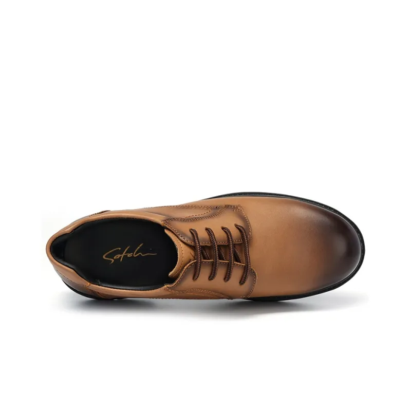 Satchi Casual Shoes 4cm Men's Camel-3