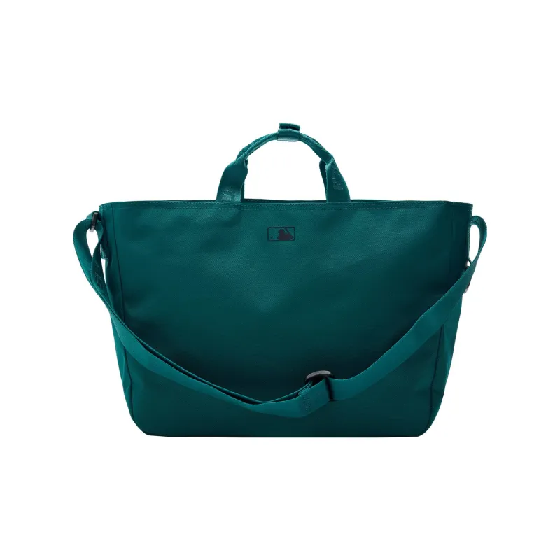 MLB Polyester Tote Bag Shopping Bag Portable Crossbody Bag Shoulder Bag Regular Women's Green-3