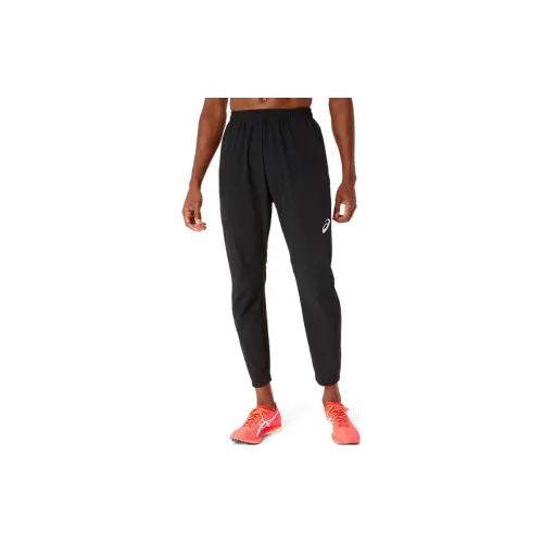 Asics HYBRID STRETCH WOVEN Knitted Sweatpants Men Black