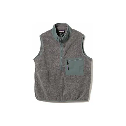 Patagonia X Beams Vests Men Gray