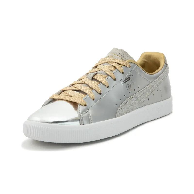PUMA Clyde X Sorayama 'Silver Gold'-2