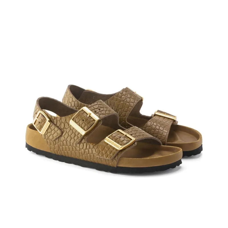 Birkenstock Beach Sandals Women's Mud Green Regular-2