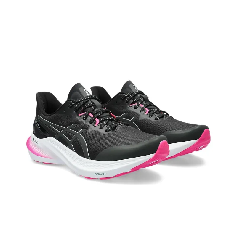 Asics GT 2000 12 Lite Show Black Pure Silver Women's-2