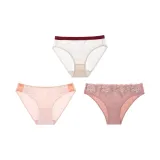 3 Pack (Burgundy+Pink+Pastel Pink)