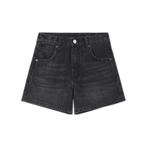 Hey Joanie Denim Shorts Women's Black Gray