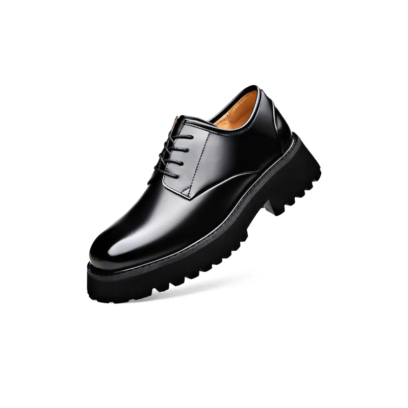 Romon Casual Shoes 5.5cm Men's Black-1