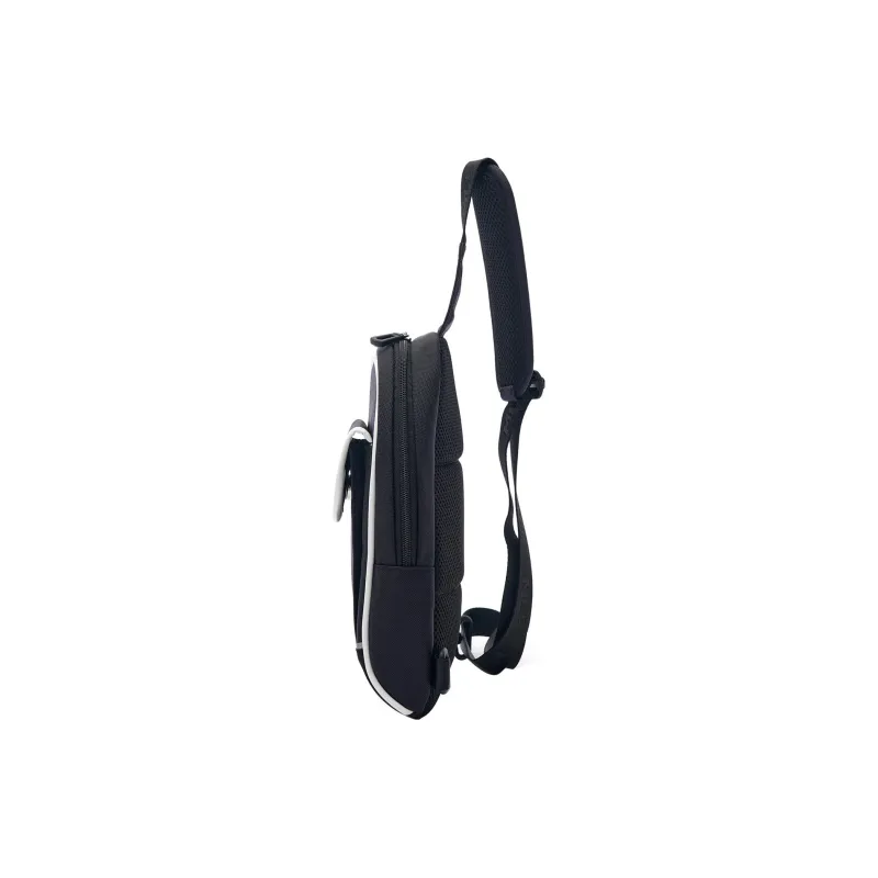 MLB Nylon One Shoulder Crossbody Bag, Sling Bag Regular Men's Black-2
