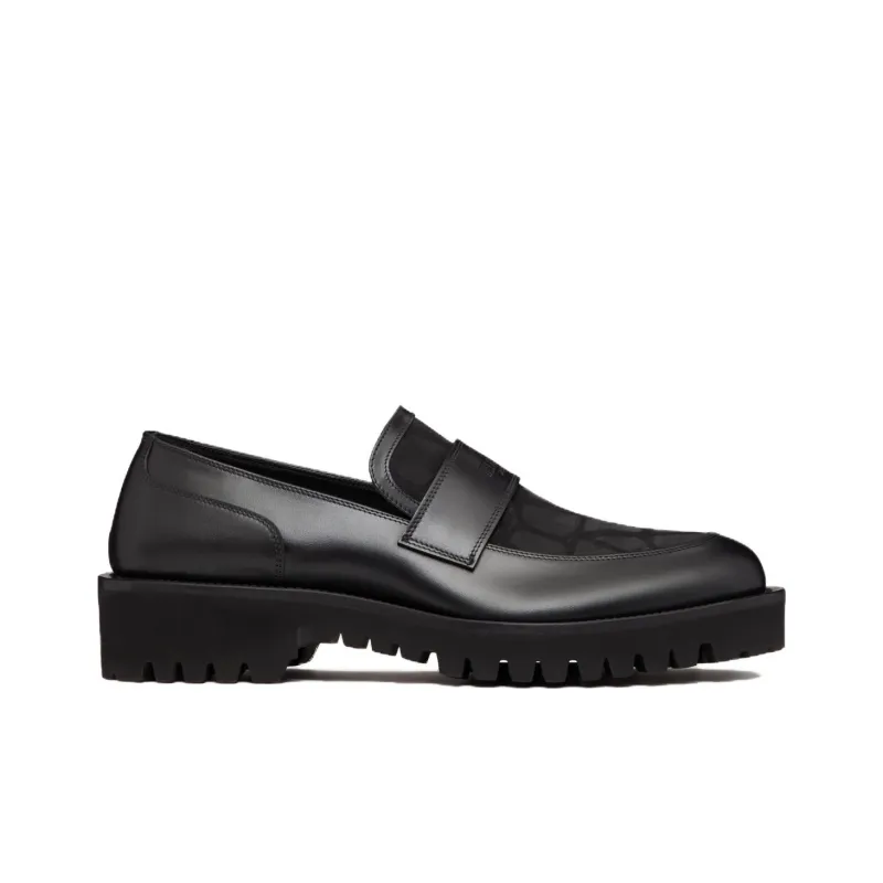 Valentino Toile Iconographe Slip On Loafers-1