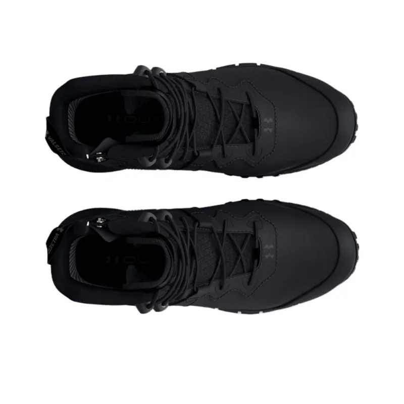 Under Armour Micro G Valsetz Leather Waterproof Zip Tactical Boots 'Black'-3