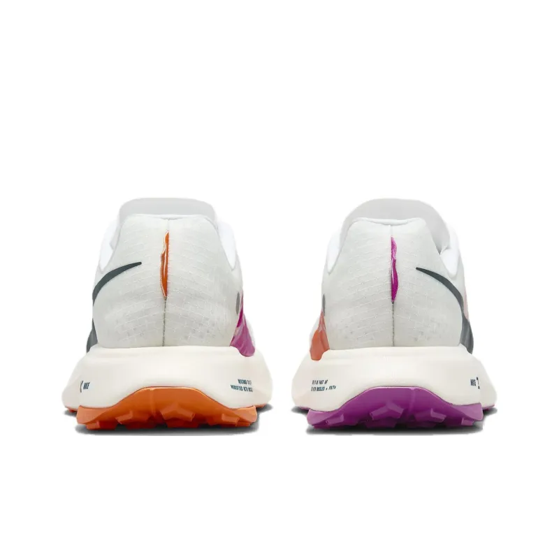Nike ZoomX Ultrafly Trail White Safety Orange Vivid Grape Women's-2