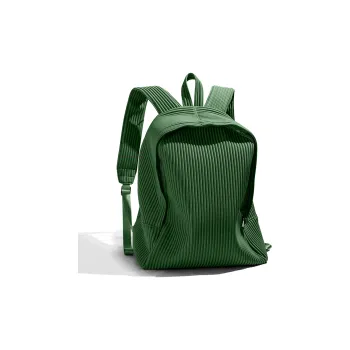 TALENTEEN Polyester Lightweight Backpack Backpack Large Size Unisex Green Black Khaki
