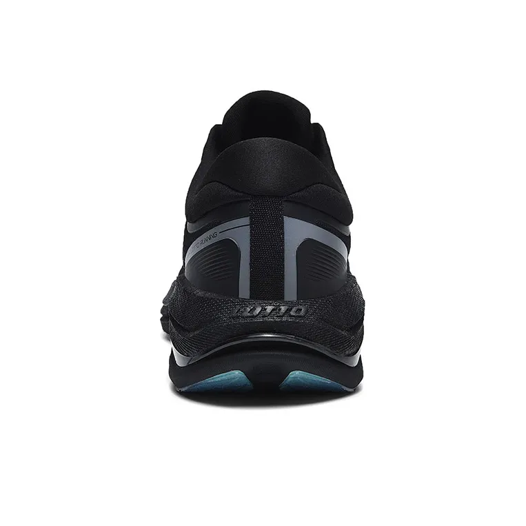 LOTTO Cushioned Wear Resistant Supportive Lightweight Low Top Marathon Running Shoes Men's Black-5