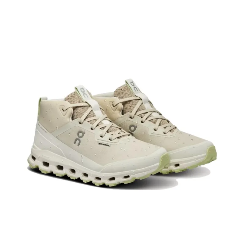 On Cloudroam Wear resistant And Lightweight Low Top Running Shoes Women's Gray Beige-2