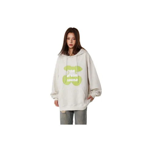 ZUOBEIKA Sweatshirts Women's Oatmeal Gray