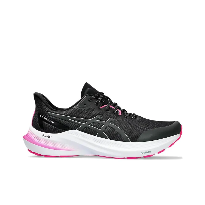 Asics GT 2000 12 Lite Show Black Pure Silver Women's-1
