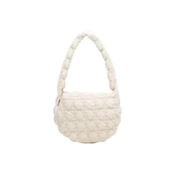 CARLYN Nylon Cloud Bag Crossbody Bag Shoulder Bag Women's Ivory