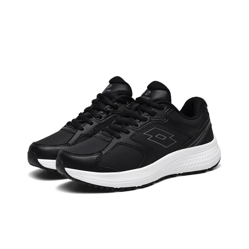 LOTTO Low Top Running Shoes Men's Black-4