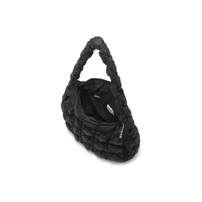 CARLYN Nylon Crossbody Bag, Shoulder Bag Tubas Women's Black-2