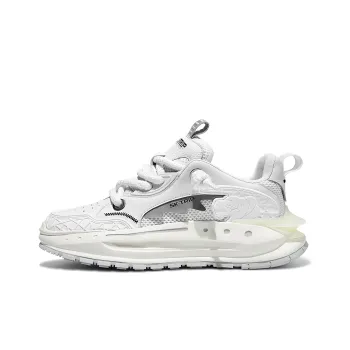 SK.TRIP Cushioning Low-Top Chunky Sneakers Unisex Vintage White